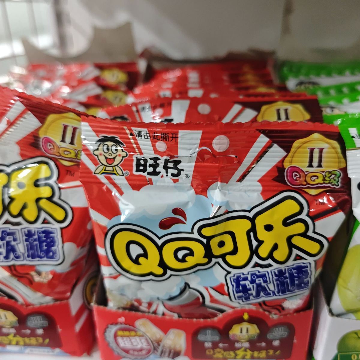 旺仔QQ糖70g（可乐味）