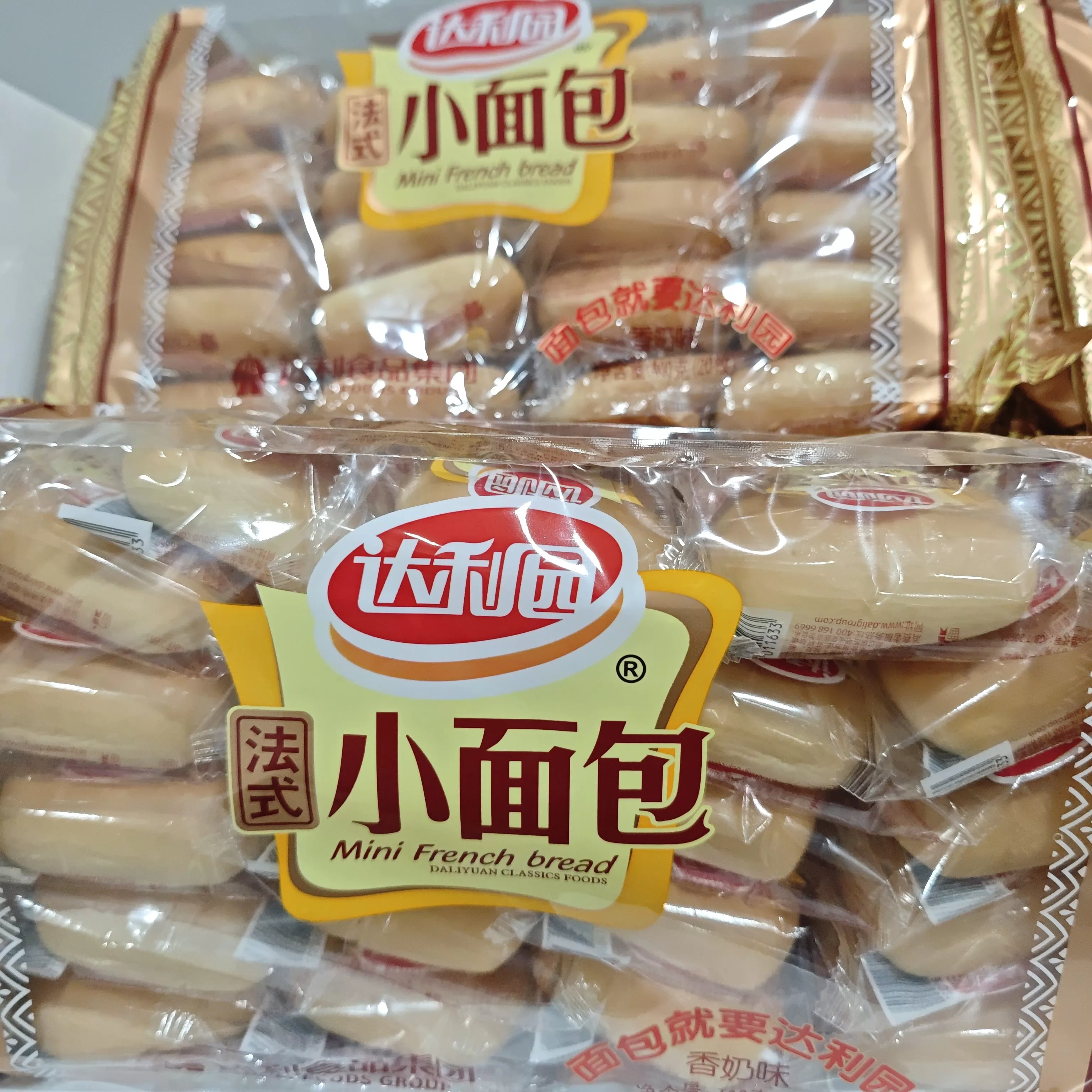 达利园法式小面包400g（香奶味）