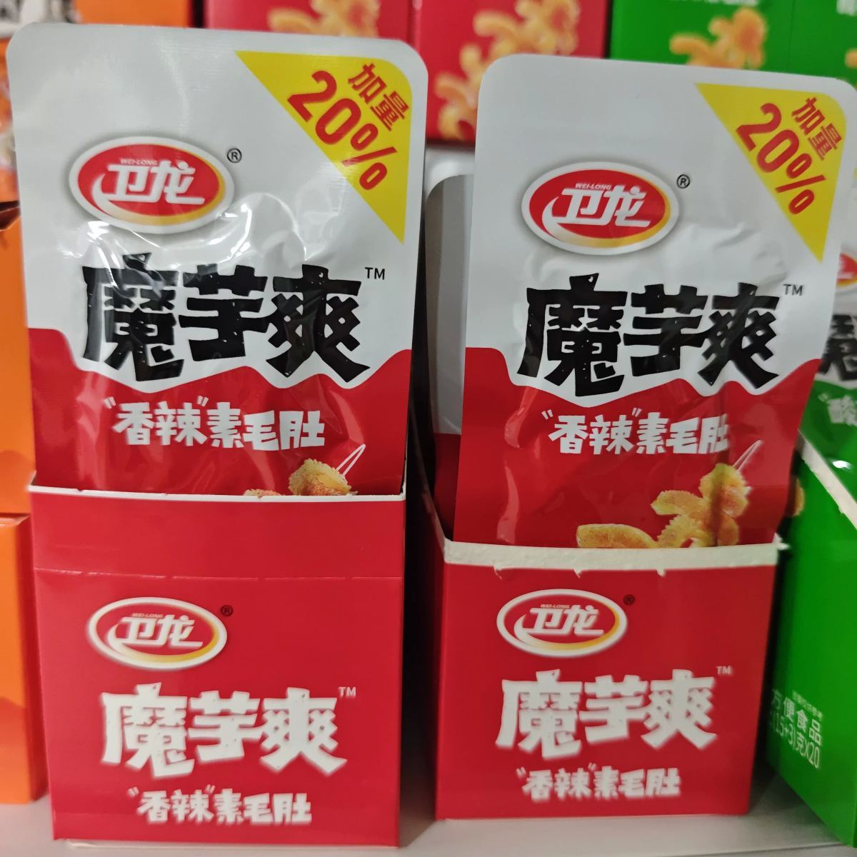 卫龙魔芋爽15g+3g(香辣味）