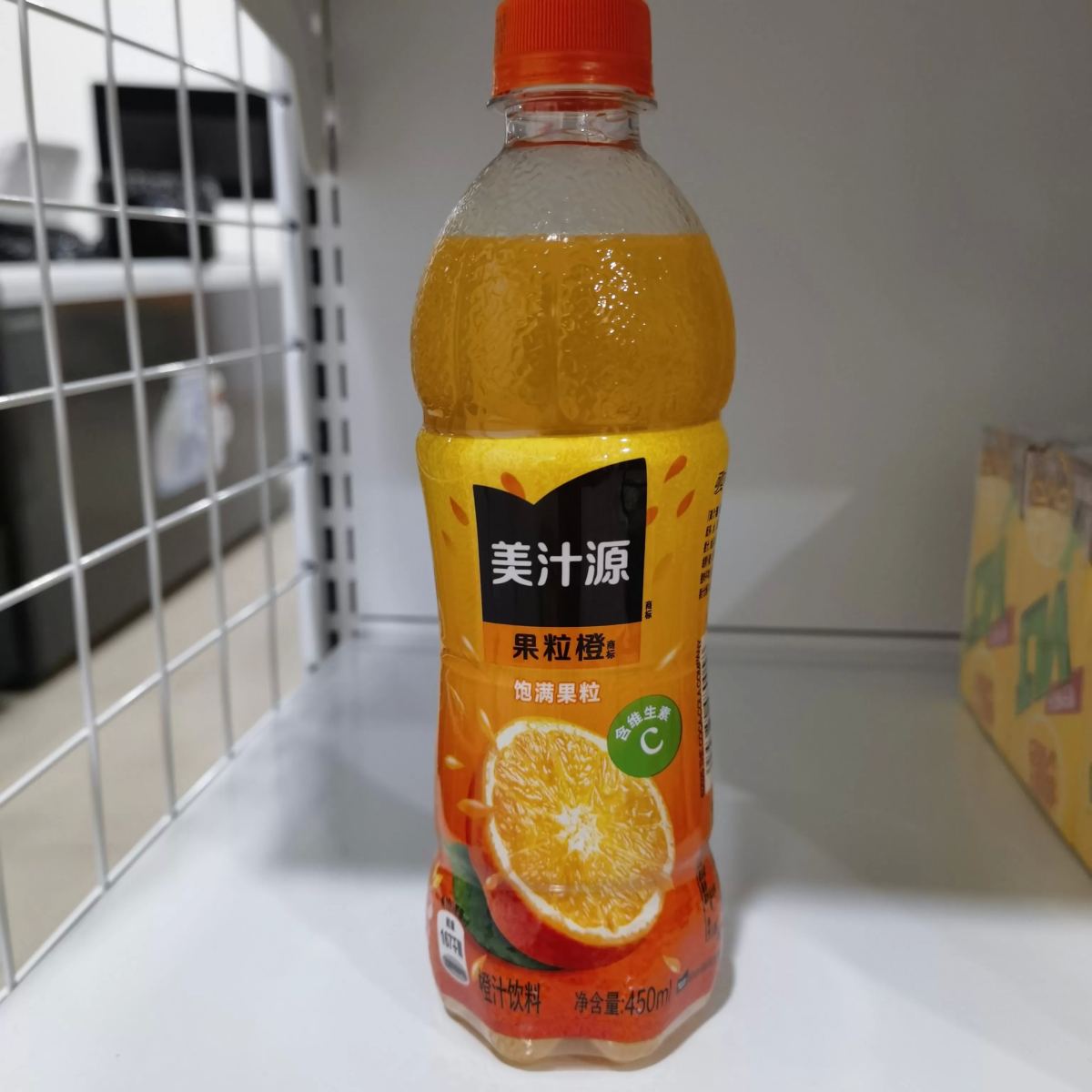 美汁源果粒橙450ml（12瓶装）