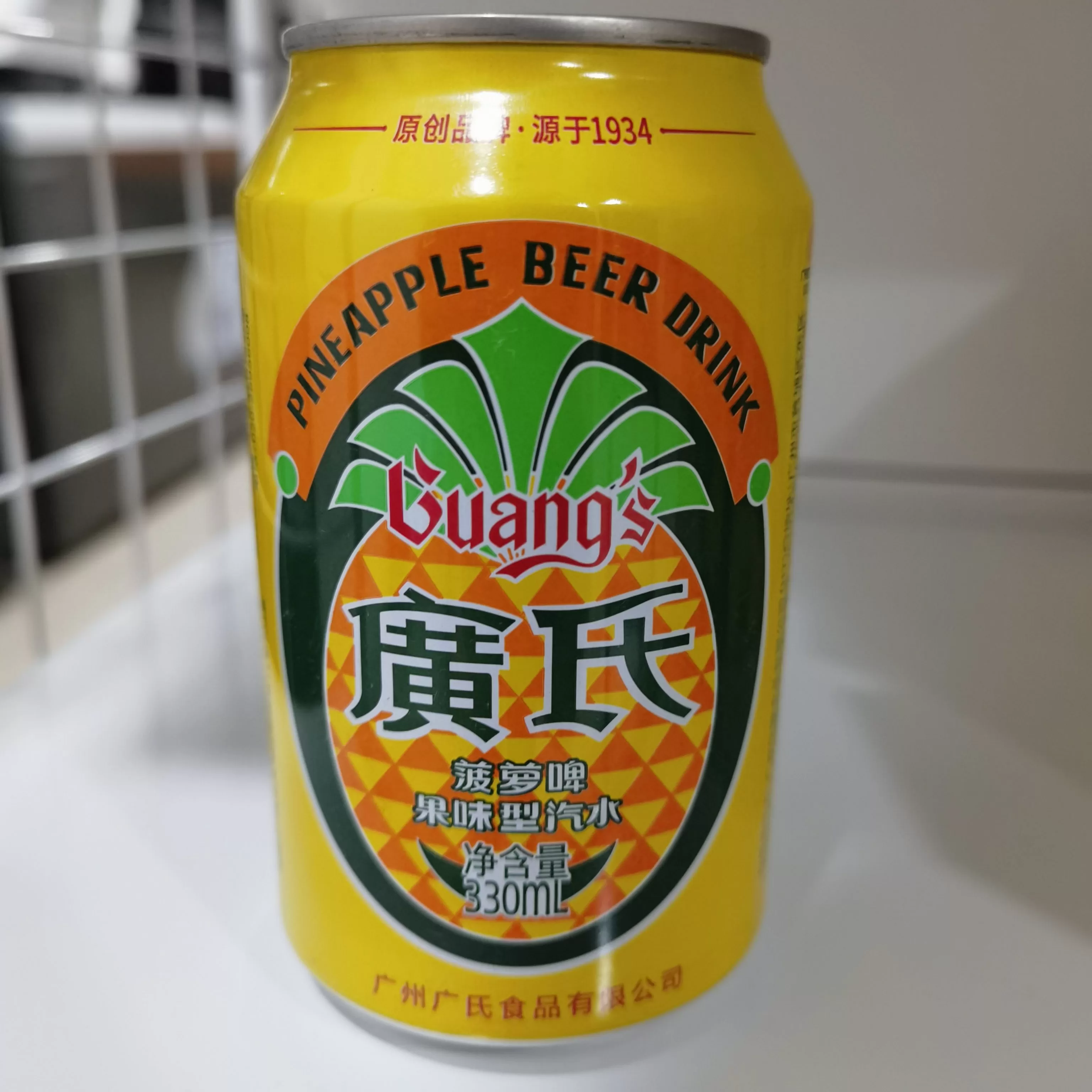 广氏菠萝啤330ml（罐装）