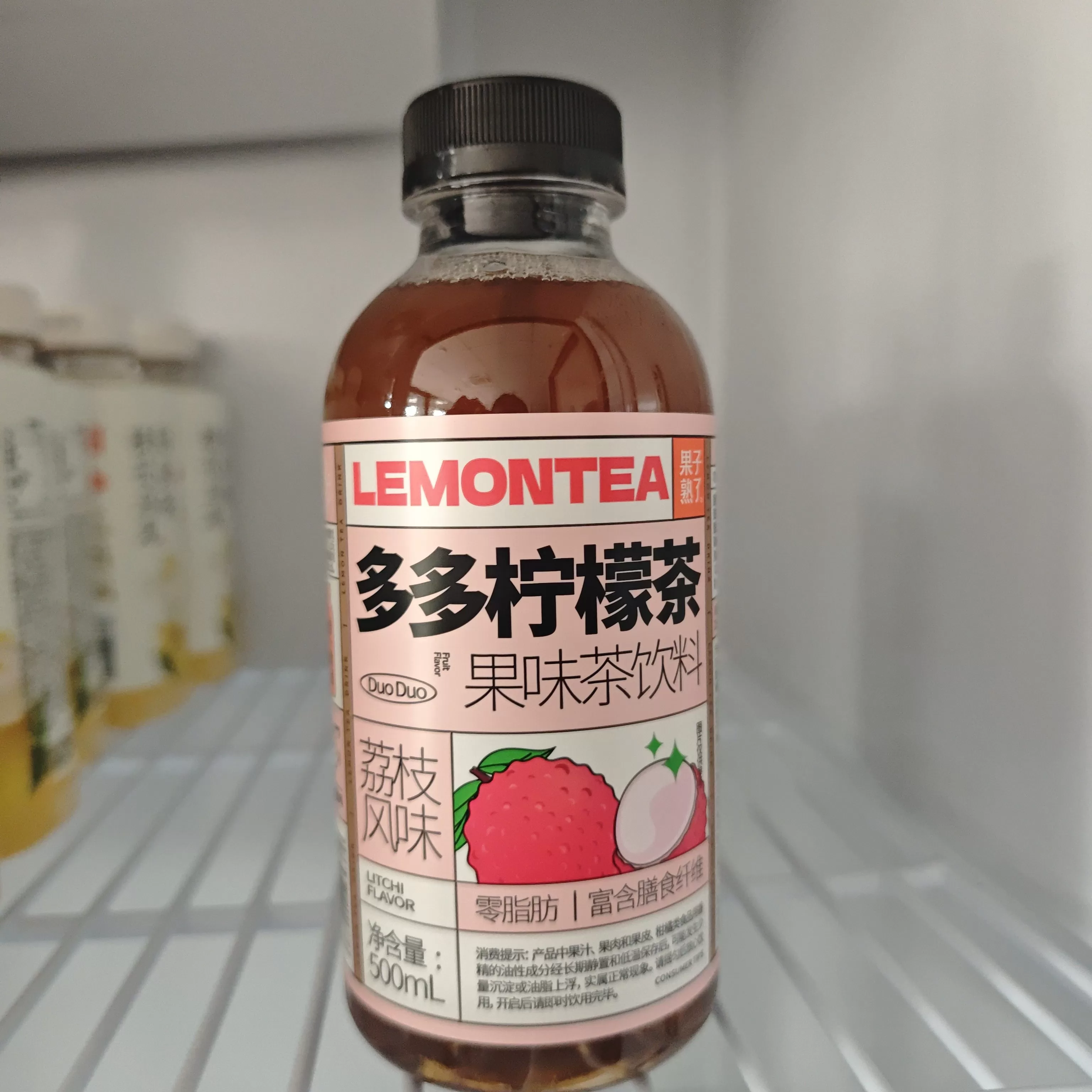 果子熟了 多多柠檬茶【荔枝风味】500ml
