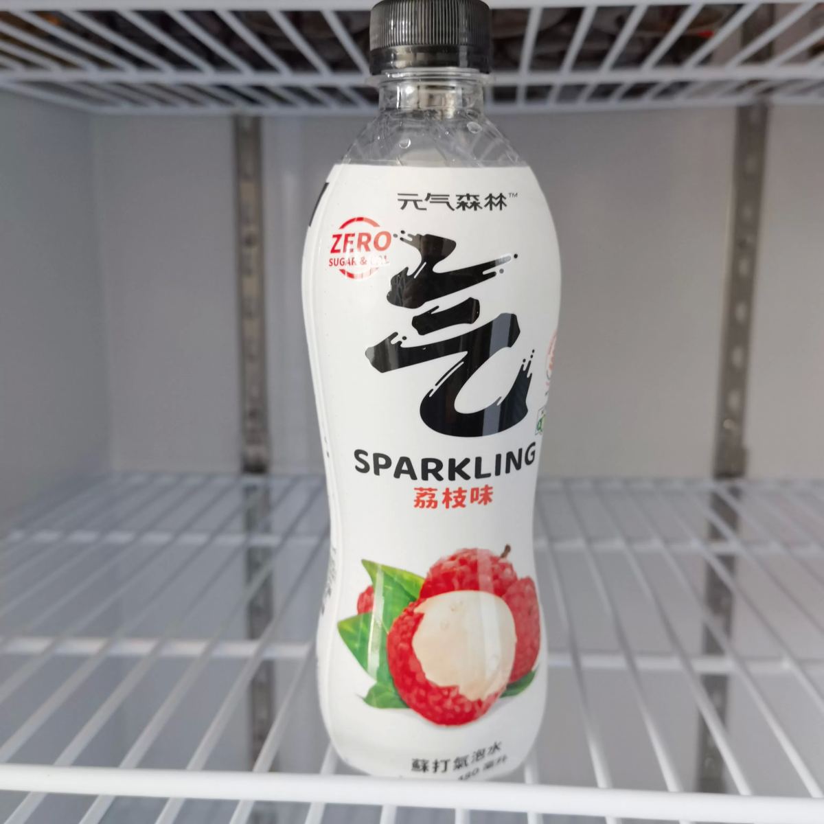 元气森林 苏打气泡水【荔枝味】480ml