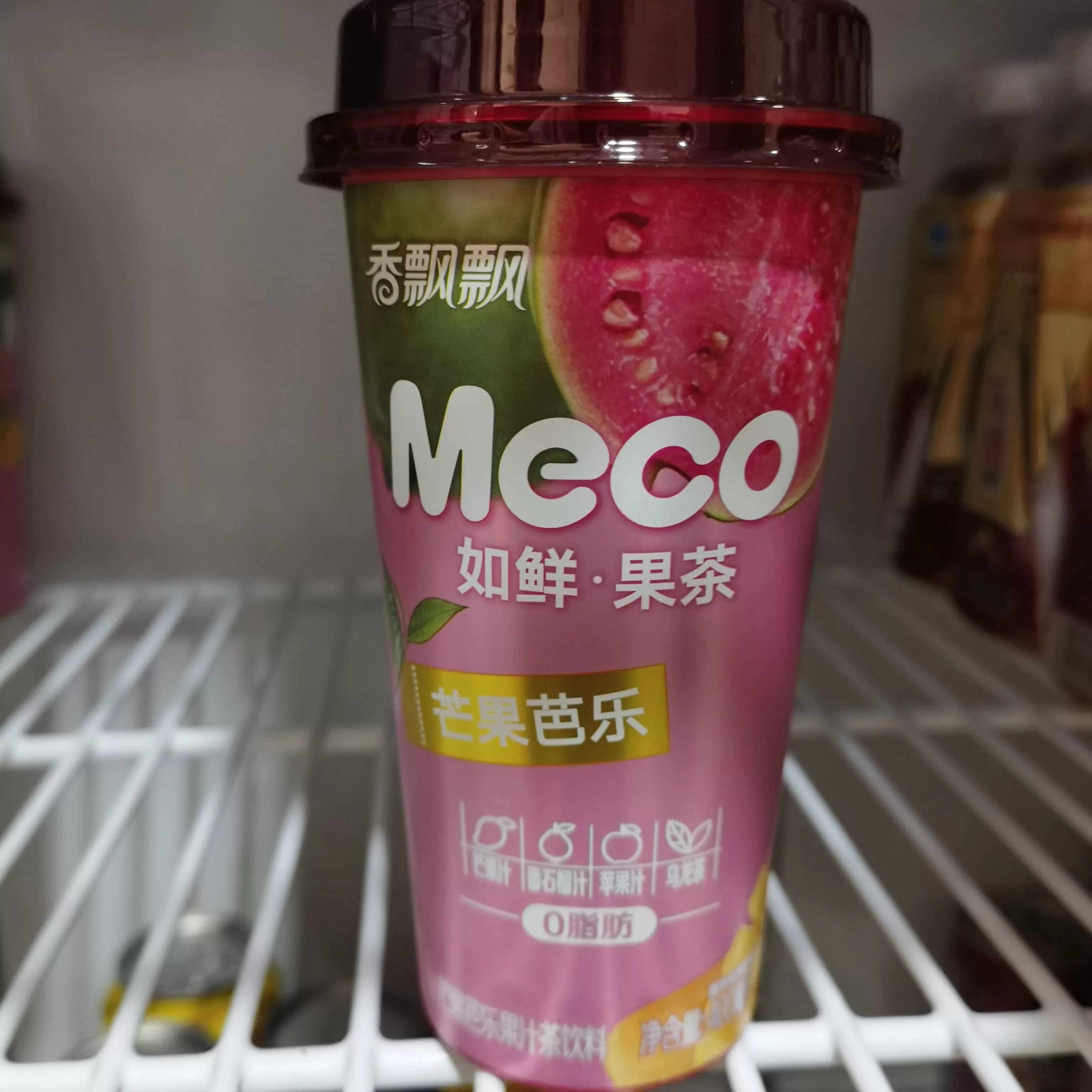 香飘飘 Meco果汁茶【芒果芭乐味】400ml