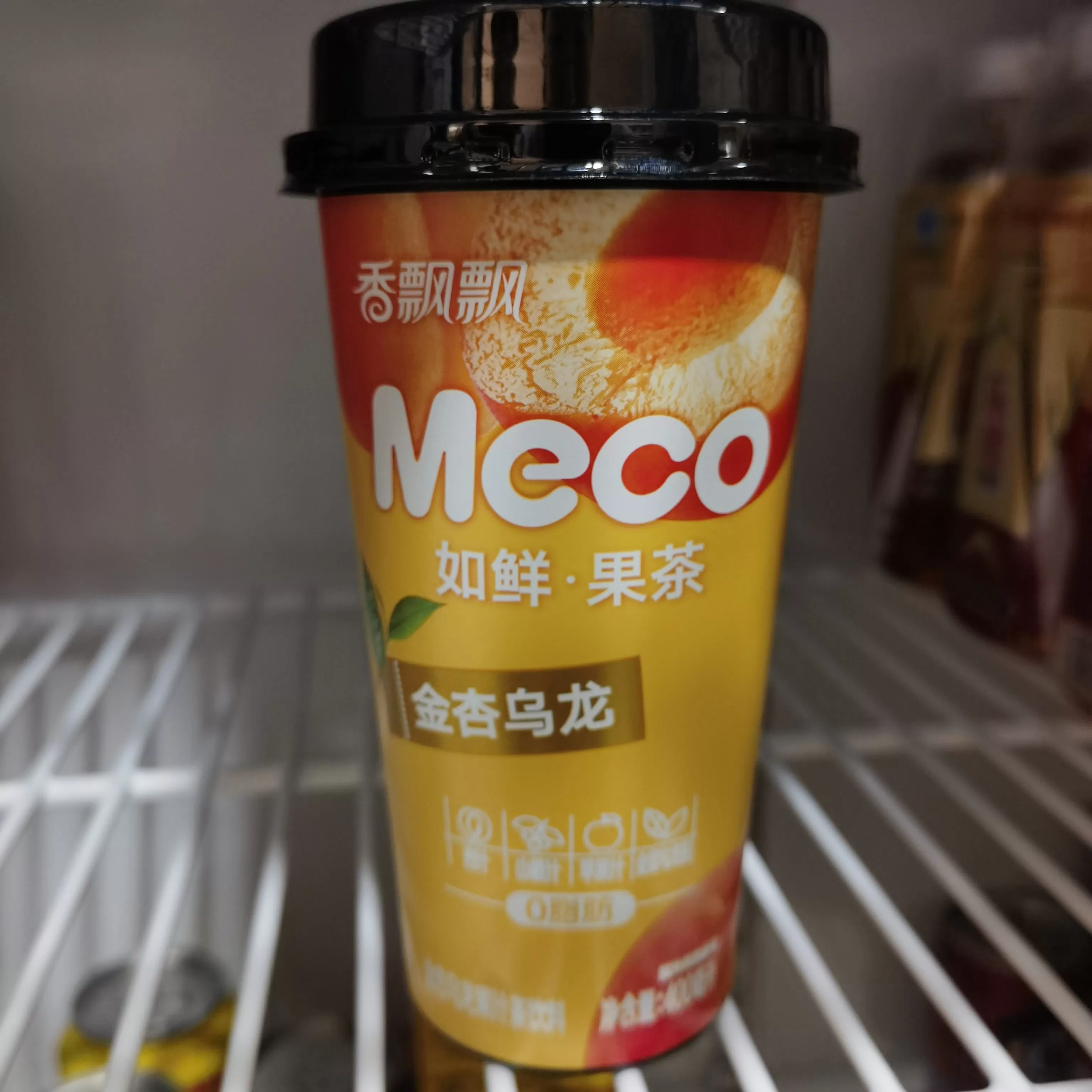 香飘飘 Meco果汁茶【金杏乌龙味】400ml