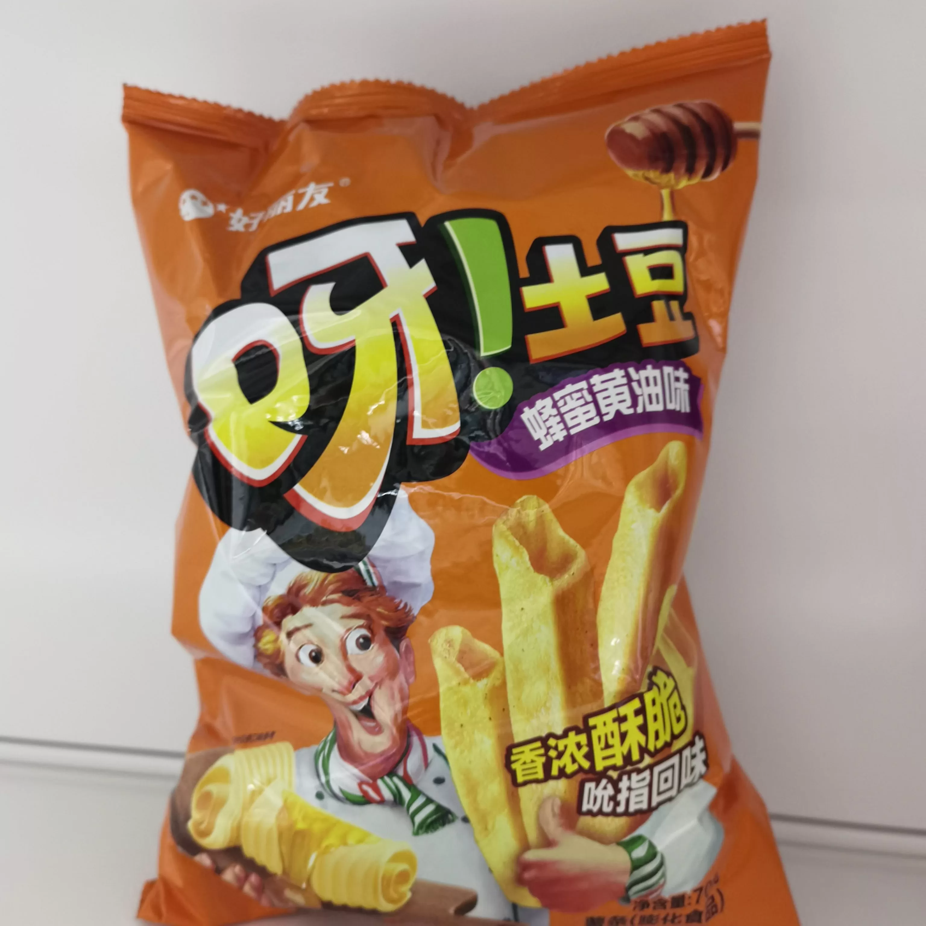 好丽友 呀土豆薯条【蜂蜜黄油味】70g