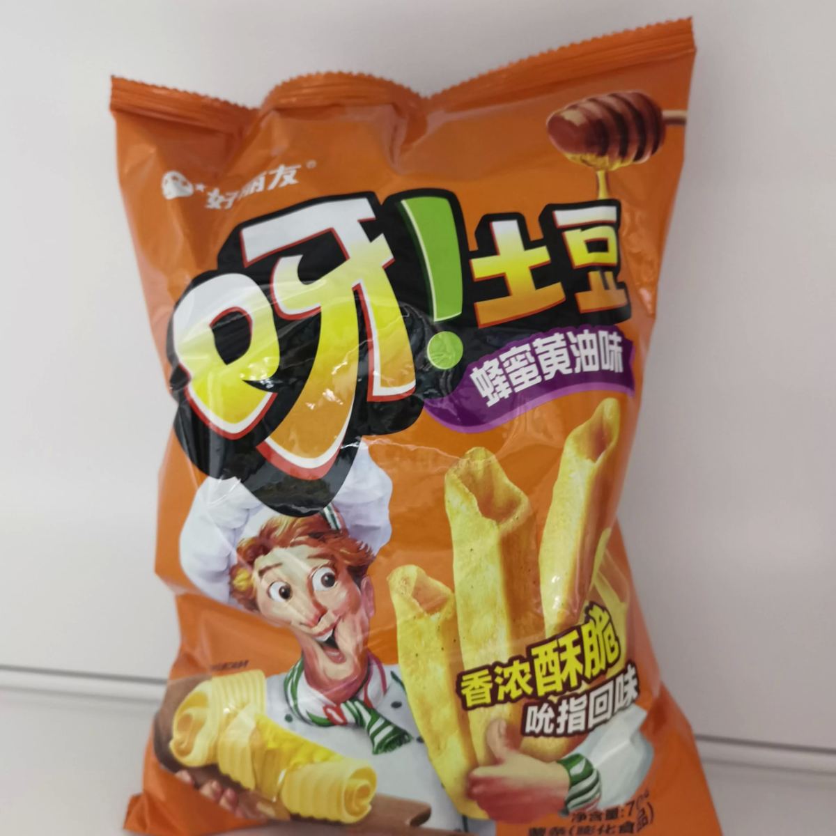 好丽友 呀土豆薯条【蜂蜜黄油味】70g