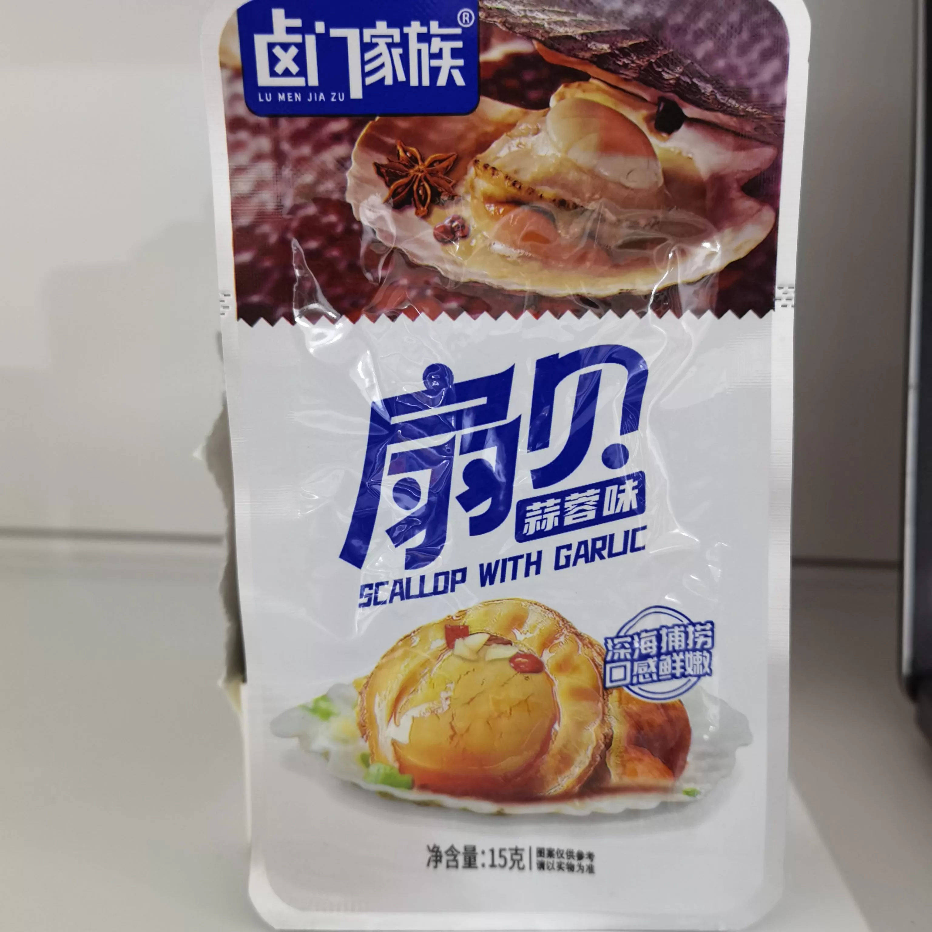 卤门家族 扇贝【蒜蓉味】15g