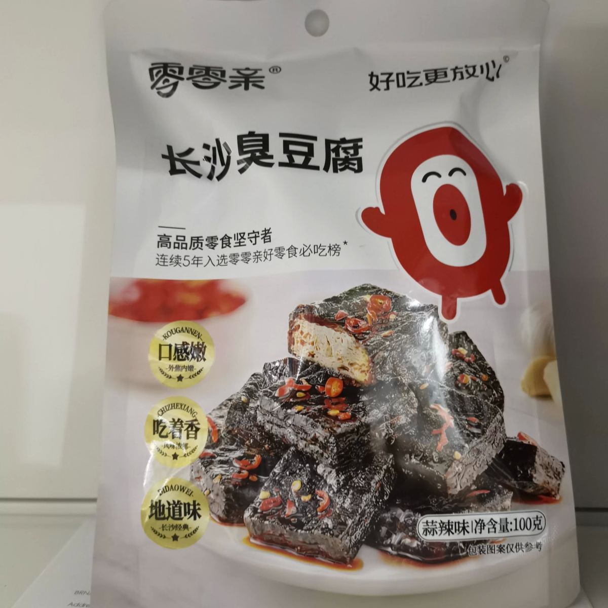 零零亲 长沙臭豆腐【蒜辣味】100g
