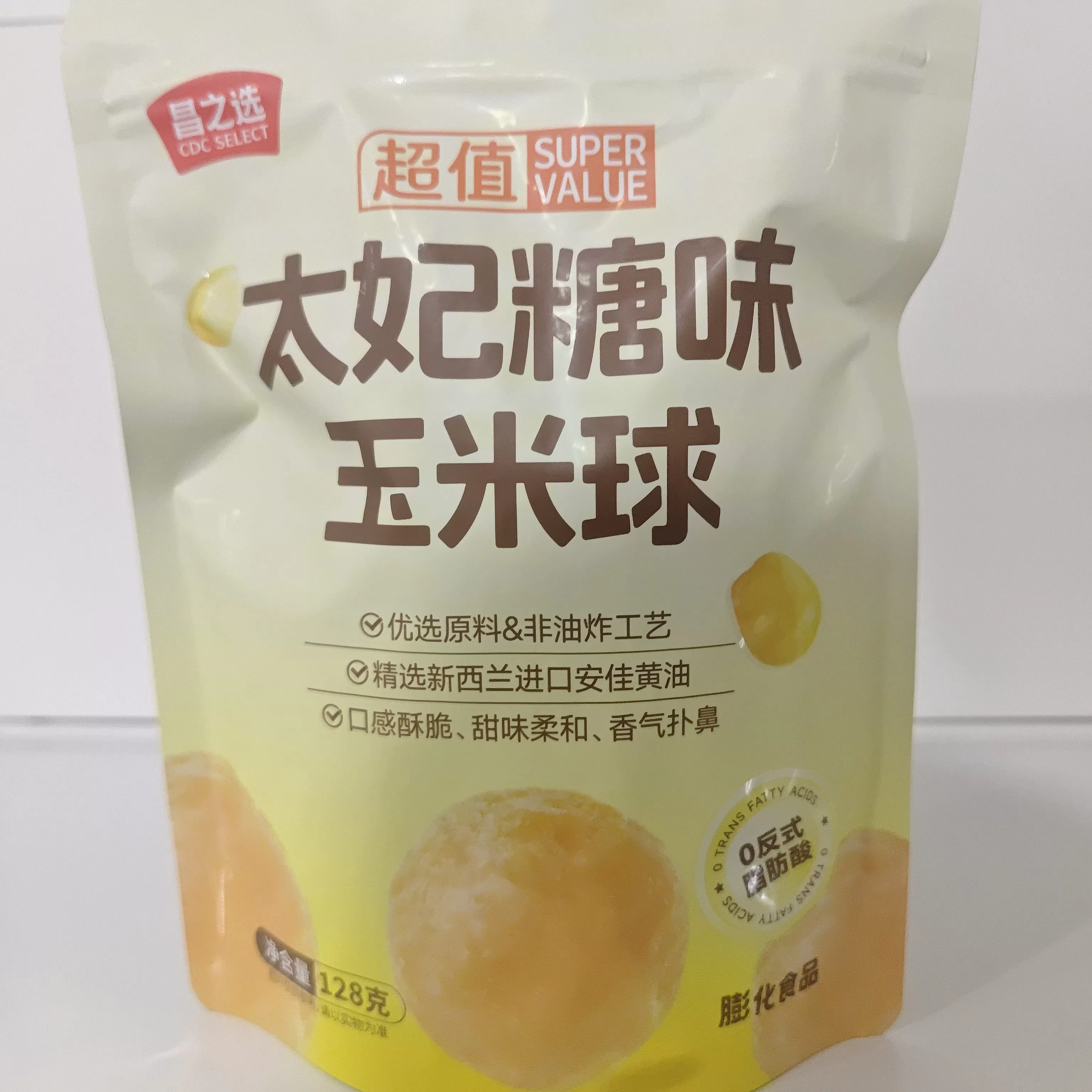 昌之选 超值太妃糖味玉米球128g