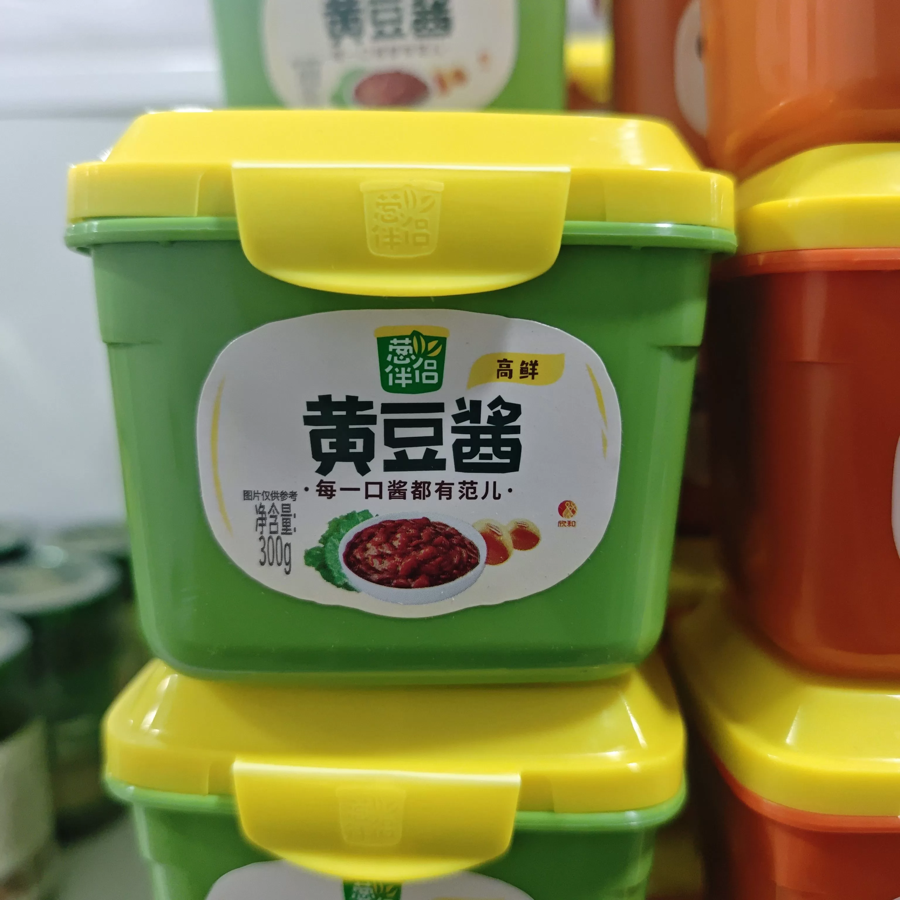 六月香葱伴侣黄豆酱300g