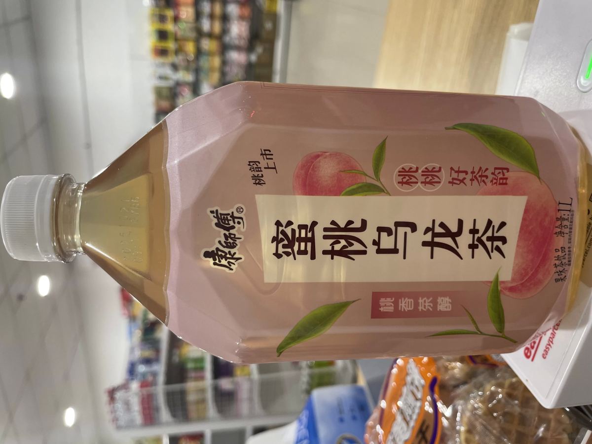 康师傅蜜桃乌龙茶1L