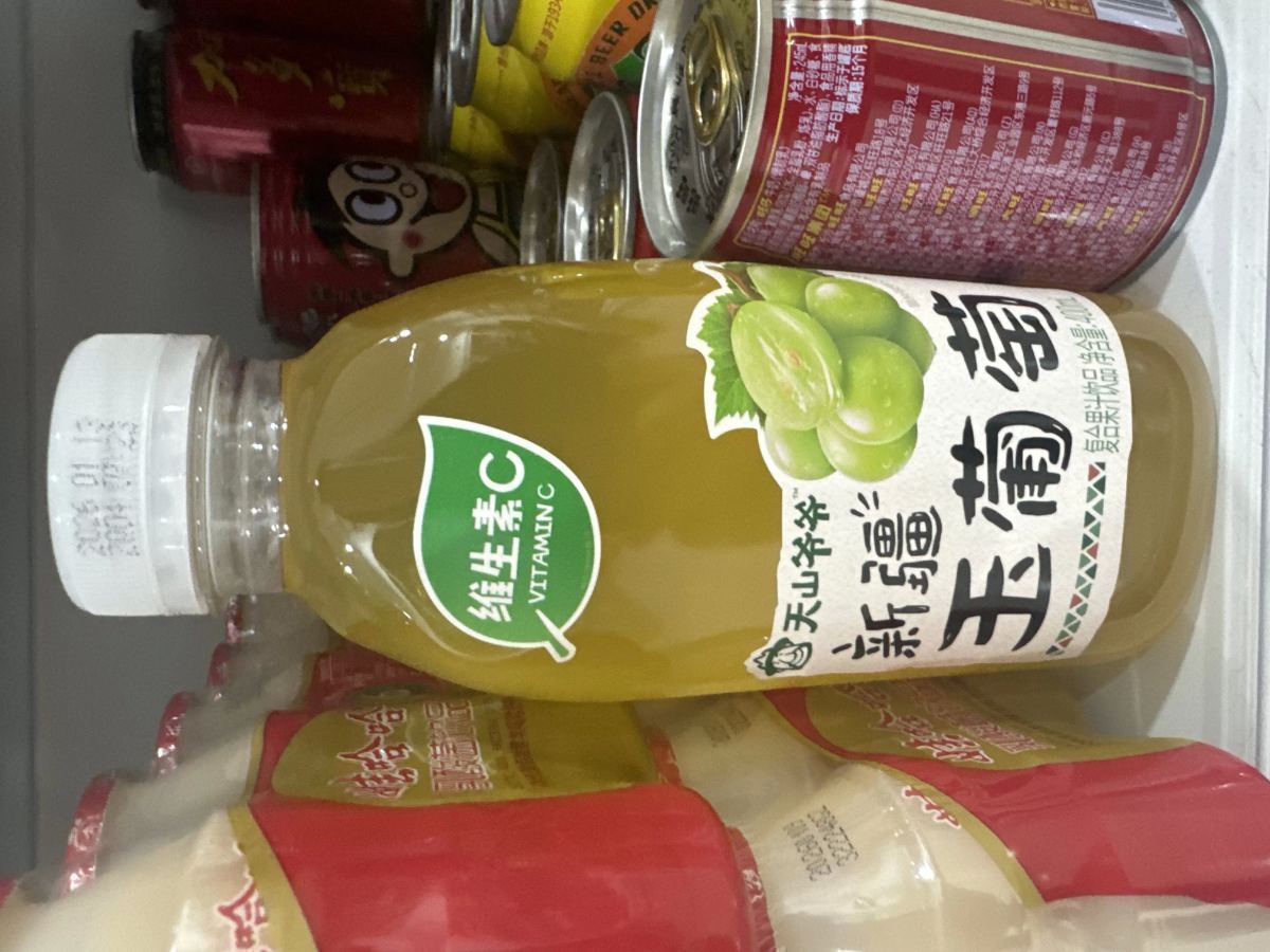 元气森林天山爷爷饮料 新疆玉葡萄味400ml