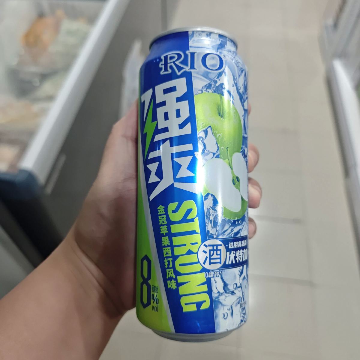 RIO锐澳强爽8度罐装500ml(苹果西打风味)