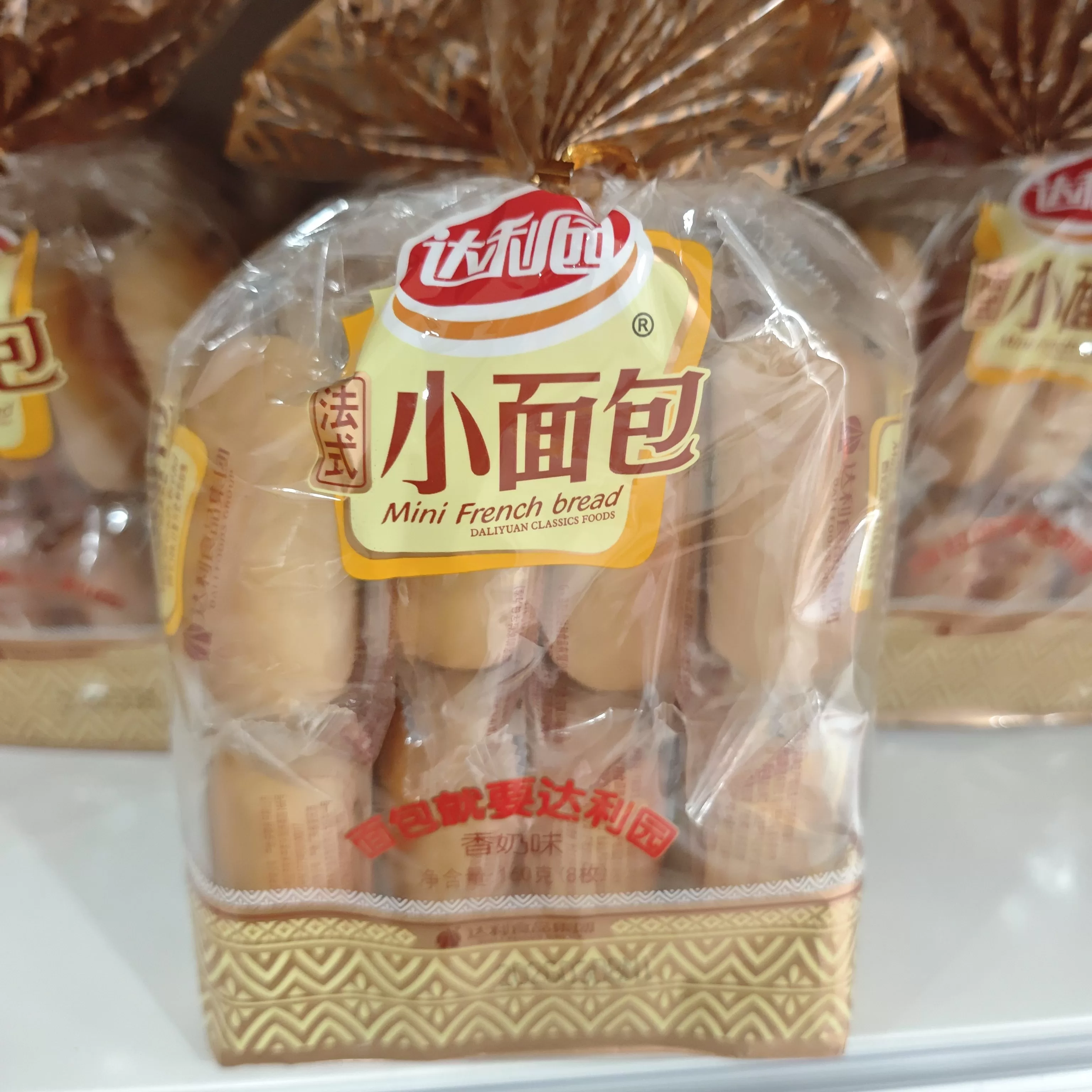达利园法式小面包160g（香奶味）