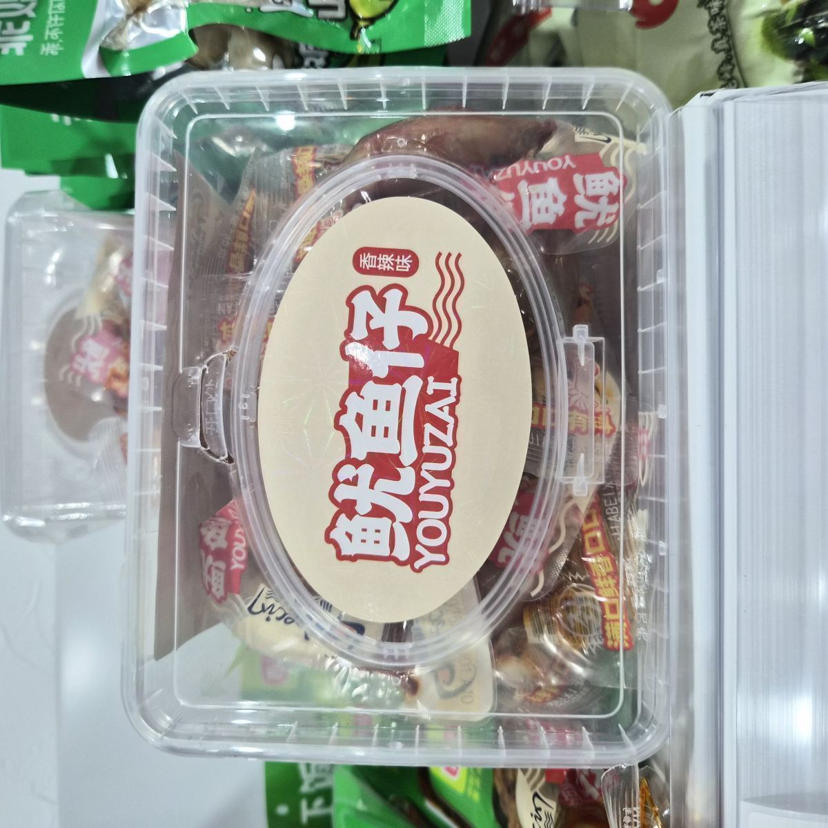 加贝鲜鱿鱼仔35g（香辣味）
