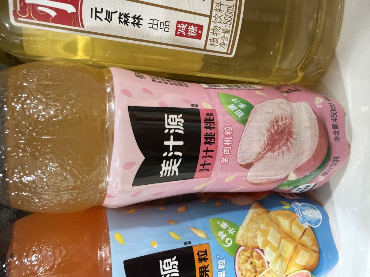 450ml美汁源汁汁蜜桃
