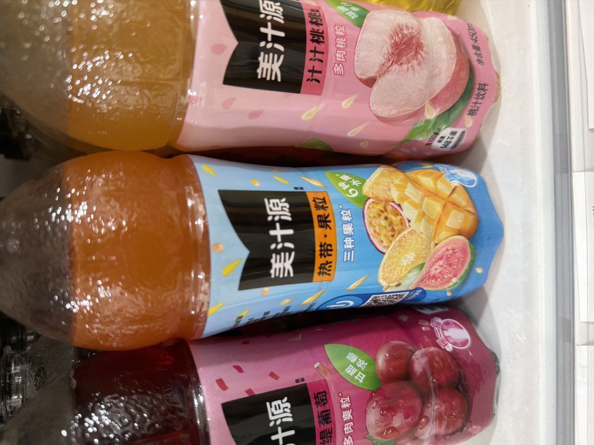 450ml美汁源热带果粒
