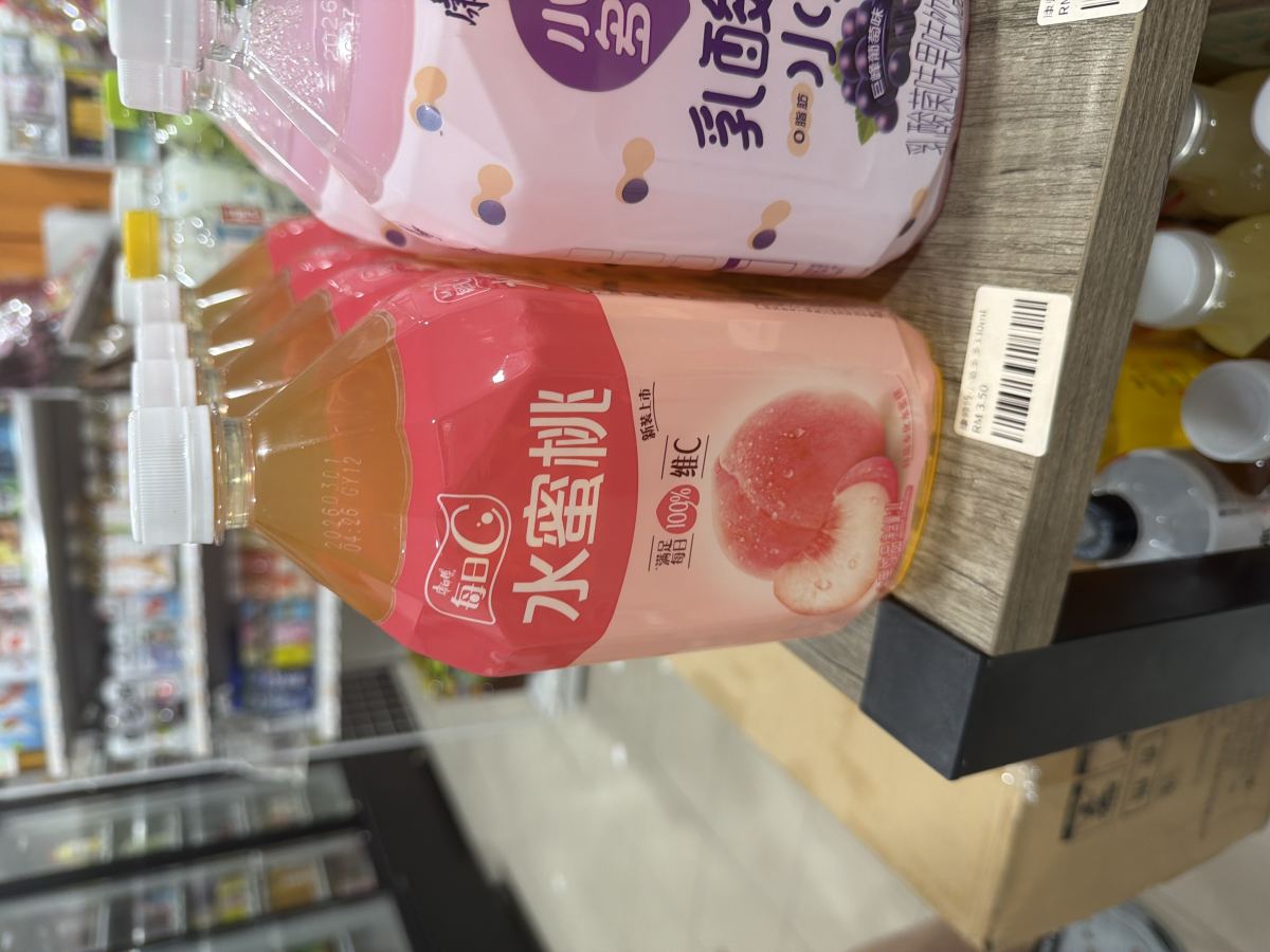 康师傅大瓶装饮料水蜜桃 1L
