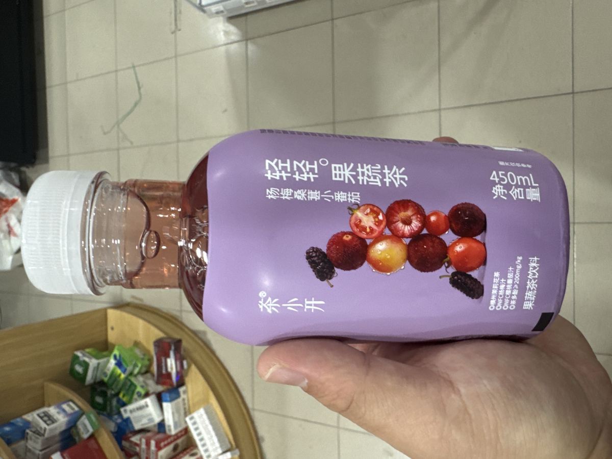 茶小开 果蔬茶【杨梅桑葚小番茄】450ml