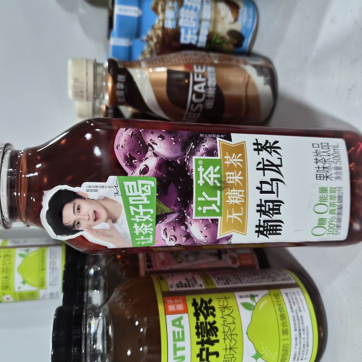 让茶 无糖果茶【葡萄乌龙茶】500ml