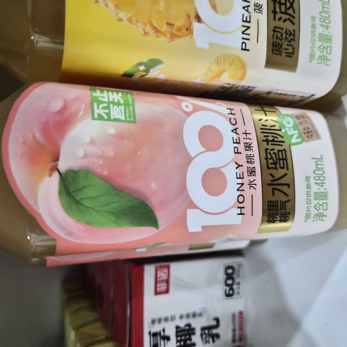 不止夏天 100% NFC【水蜜桃汁】480ml