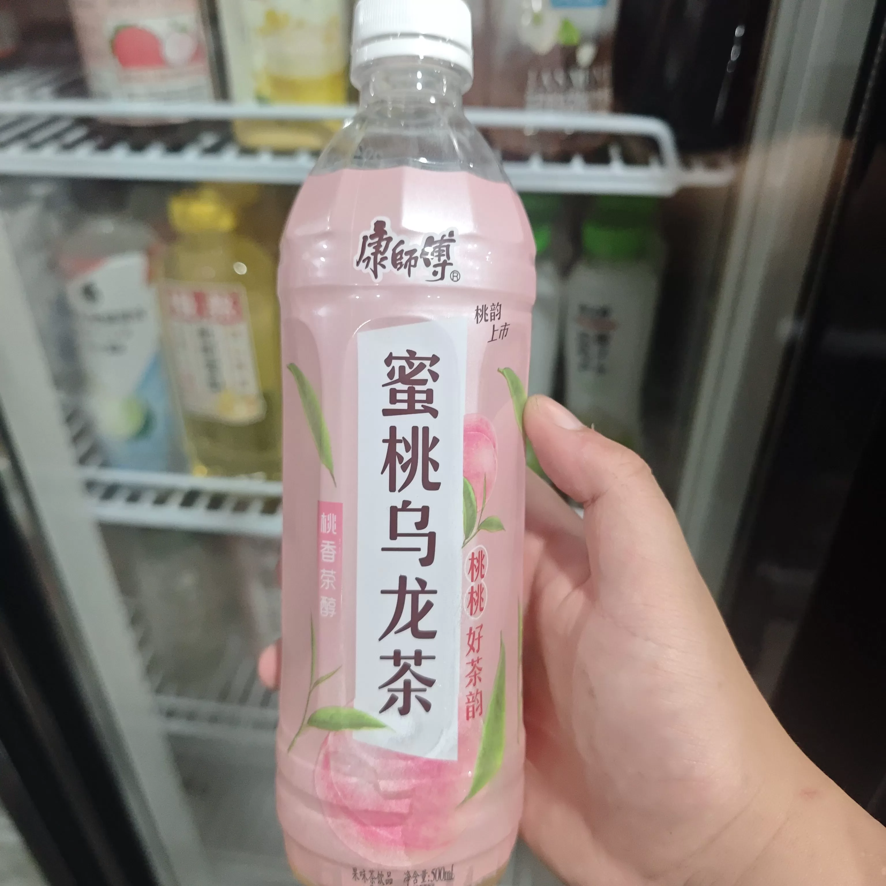 康师傅 蜜桃乌龙茶 500ml