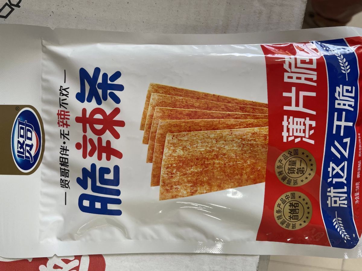 贤哥簿片脆辣条58g - 图片 1