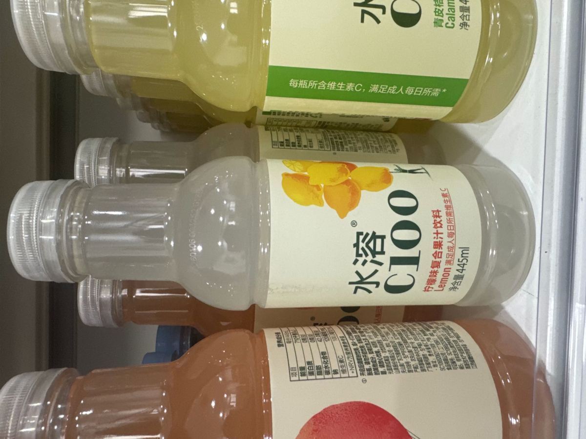 农夫山泉445ml水溶C (柠檬汁味） - 图片 1