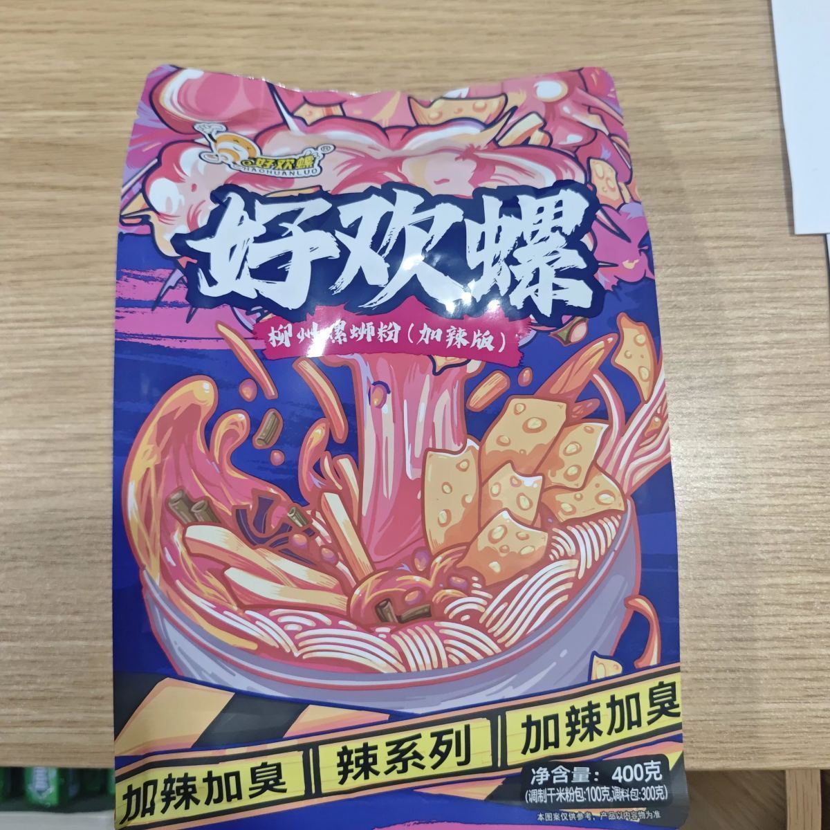 好欢螺柳州螺蛳粉（加辣版）400g