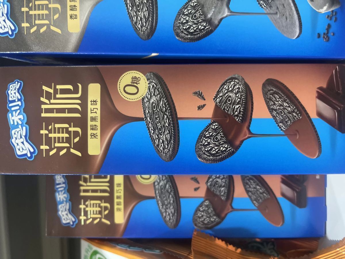 奥利奥薄脆（浓醇黑巧味） - 图片 1