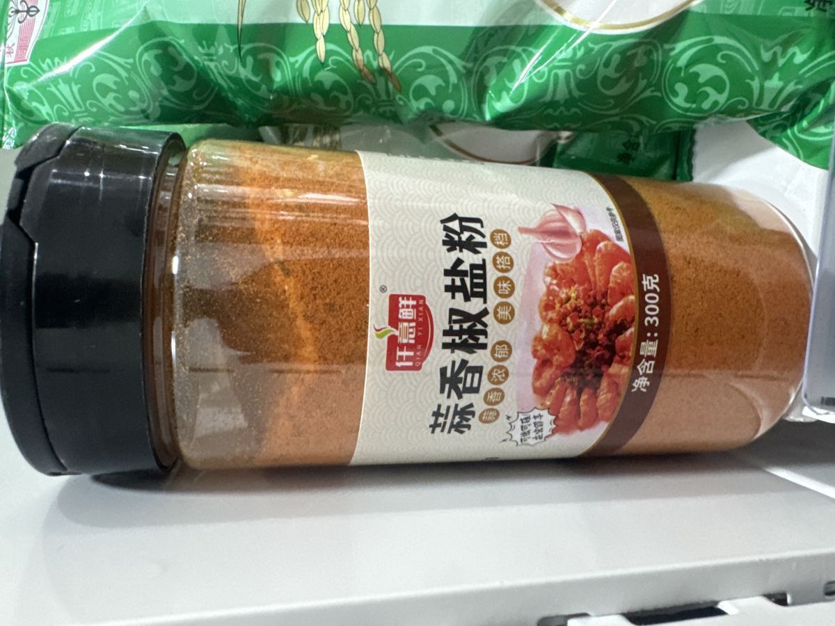 仟意鲜蒜香椒盐粉300g