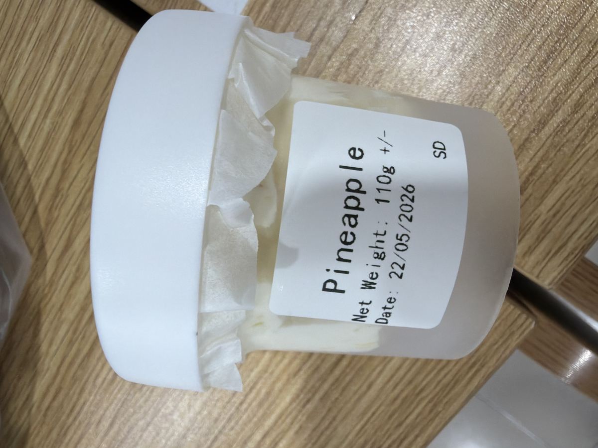 干噎酸奶 菠萝