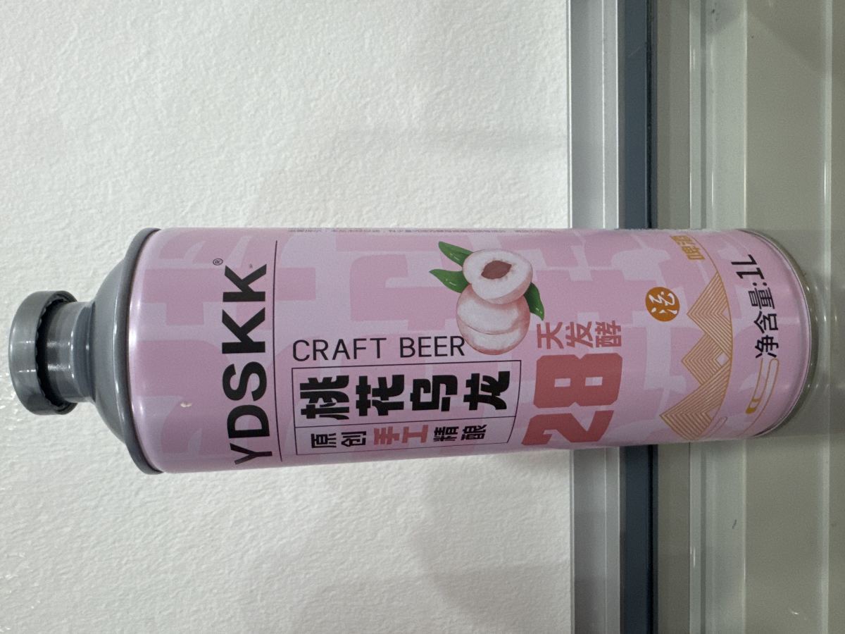 桃花乌龙精酿啤酒1L