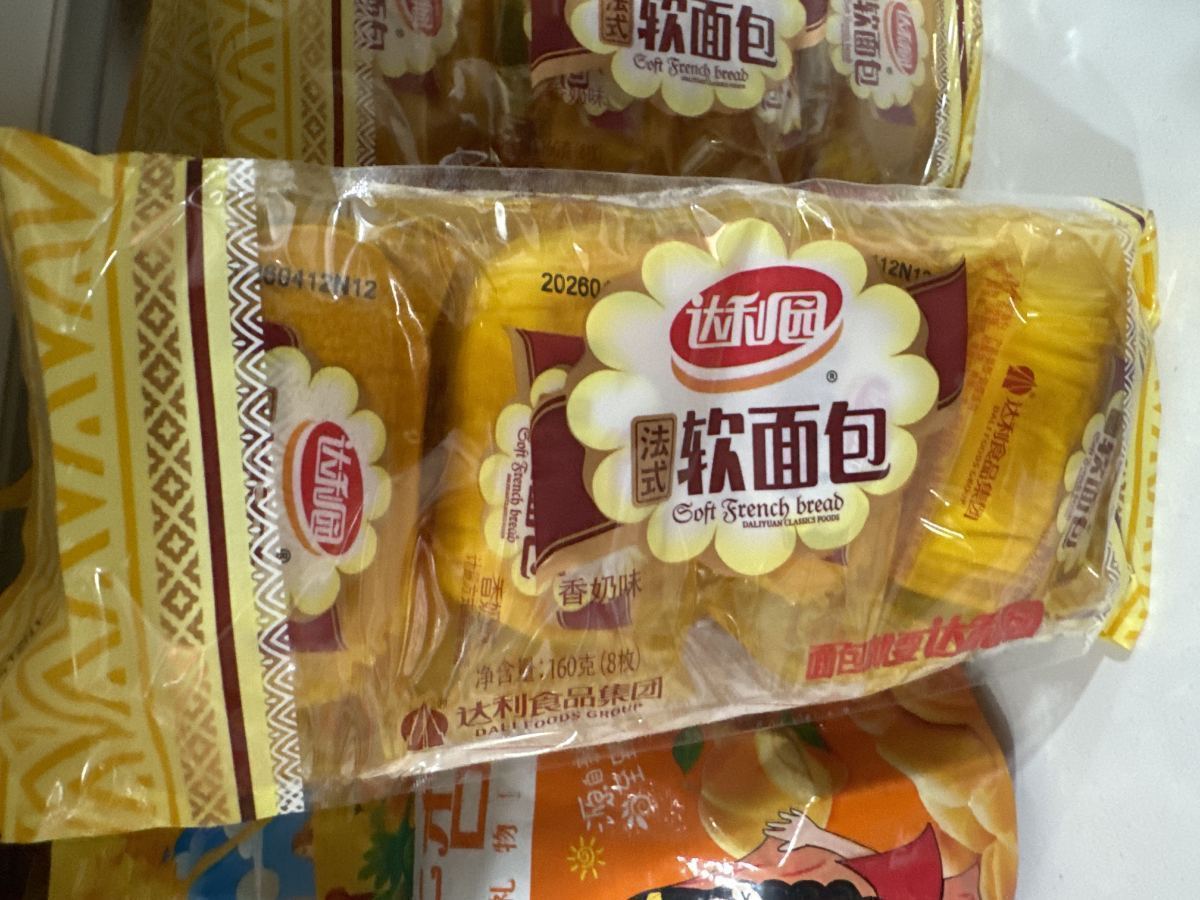 达利园法式软面包160g
