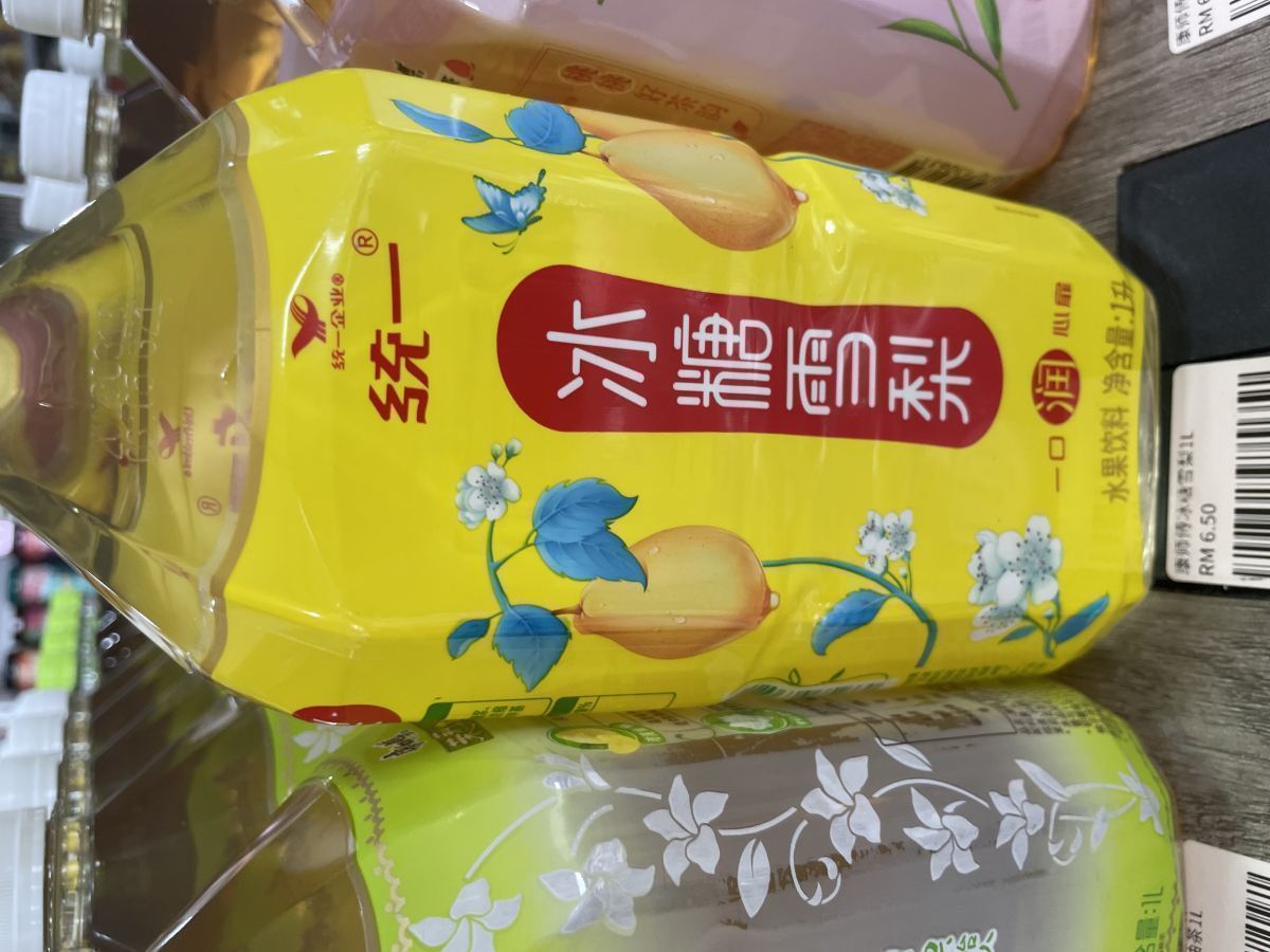 统一冰糖雪梨1L