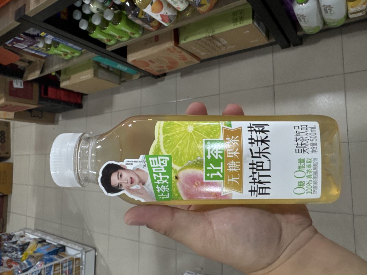 让茶 无糖果茶【青柠芭乐茉莉】500ml
