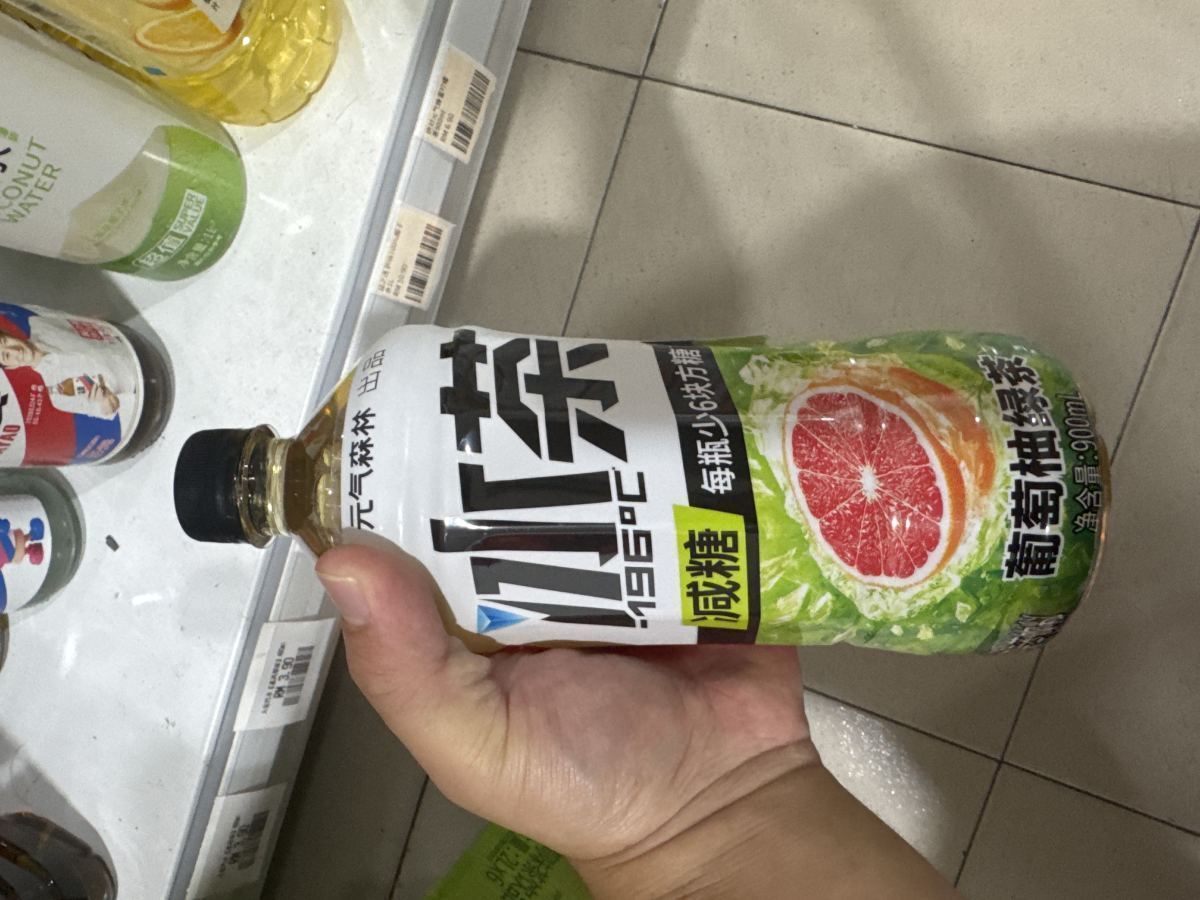 元气森林冰茶(葡萄柚绿茶)900ml