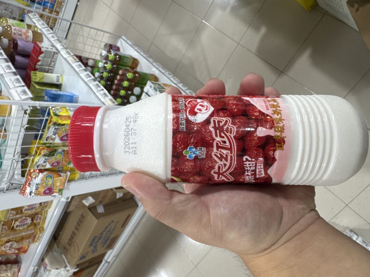 李子园大红枣酸奶450g