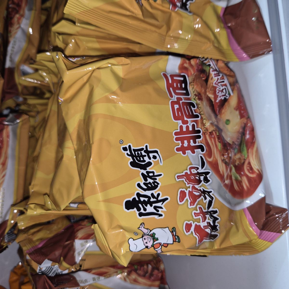 康师傅麻辣排骨面105g