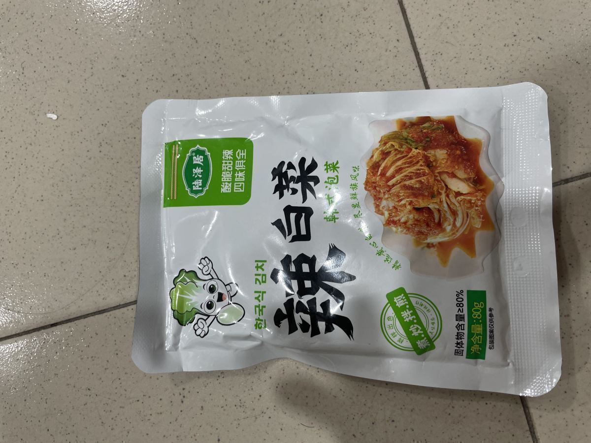 陆泽居辣白菜80g