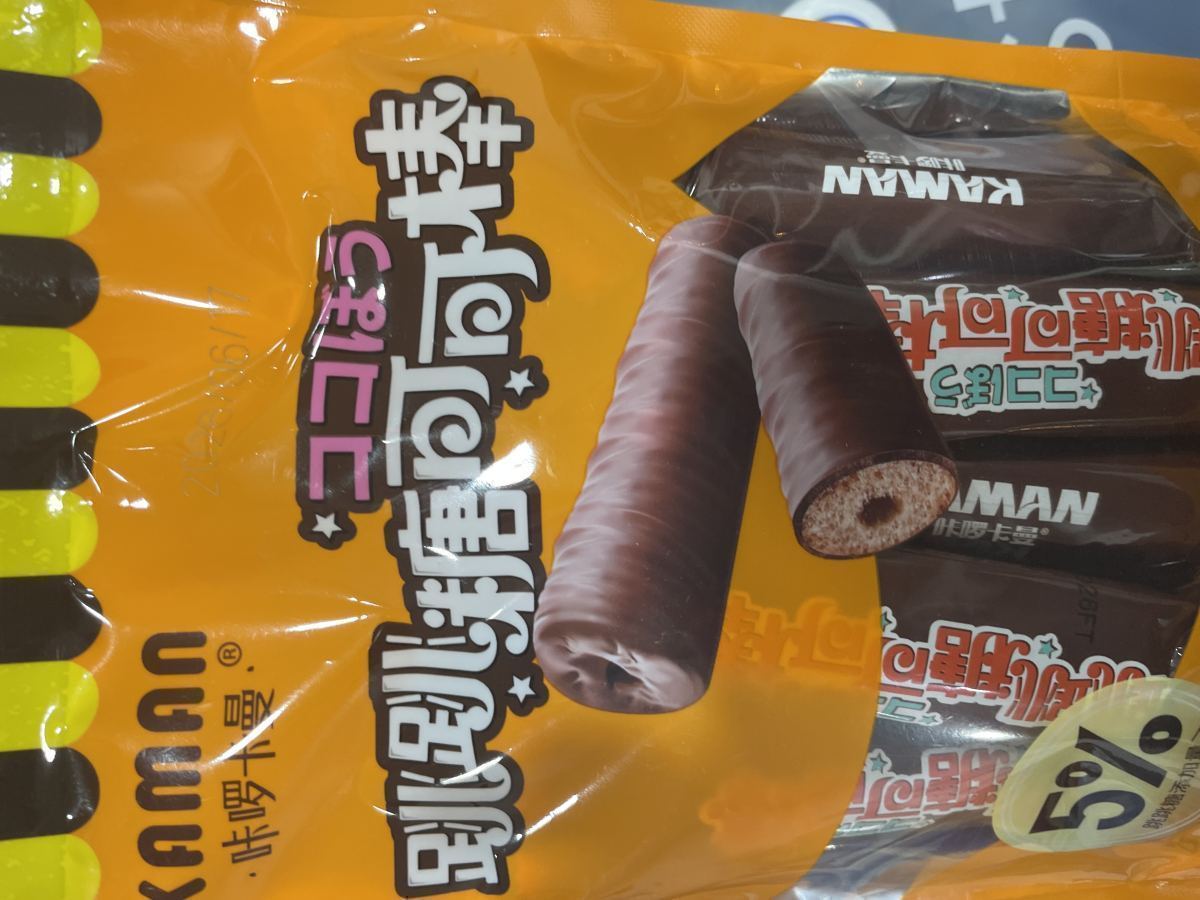 咔啰卡曼跳跳糖可可棒60g