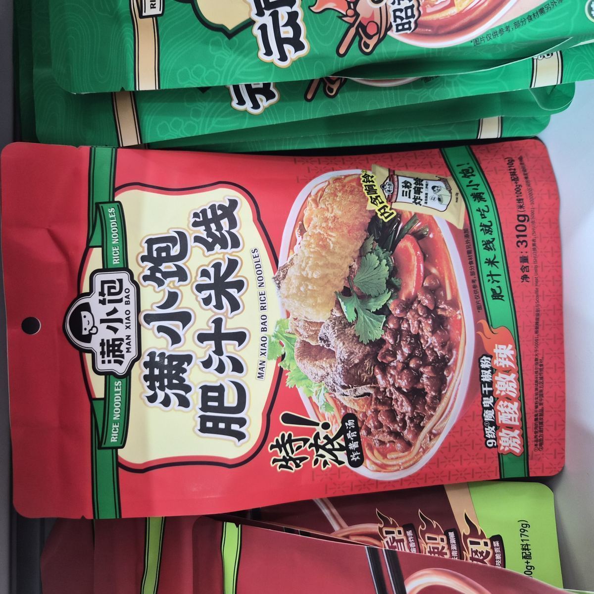 满小饱超有料肥汁米线310g
